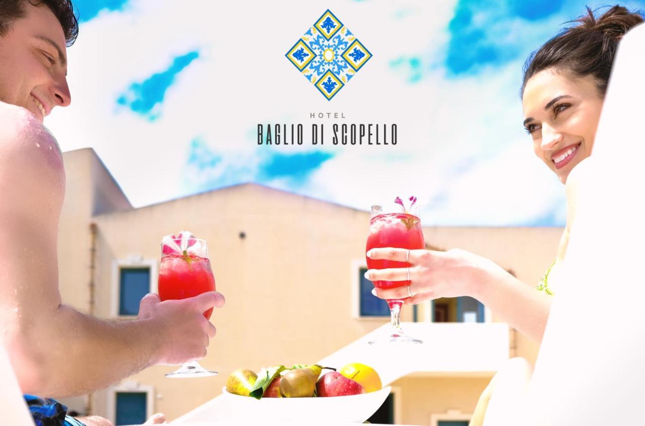 Hotel Baglio Di Scopello Скопелло Экстерьер фото